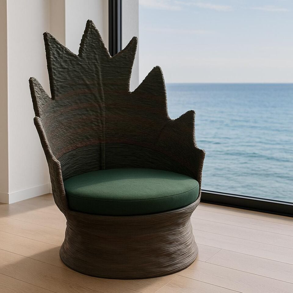 Yaprak Koltuk Heykel