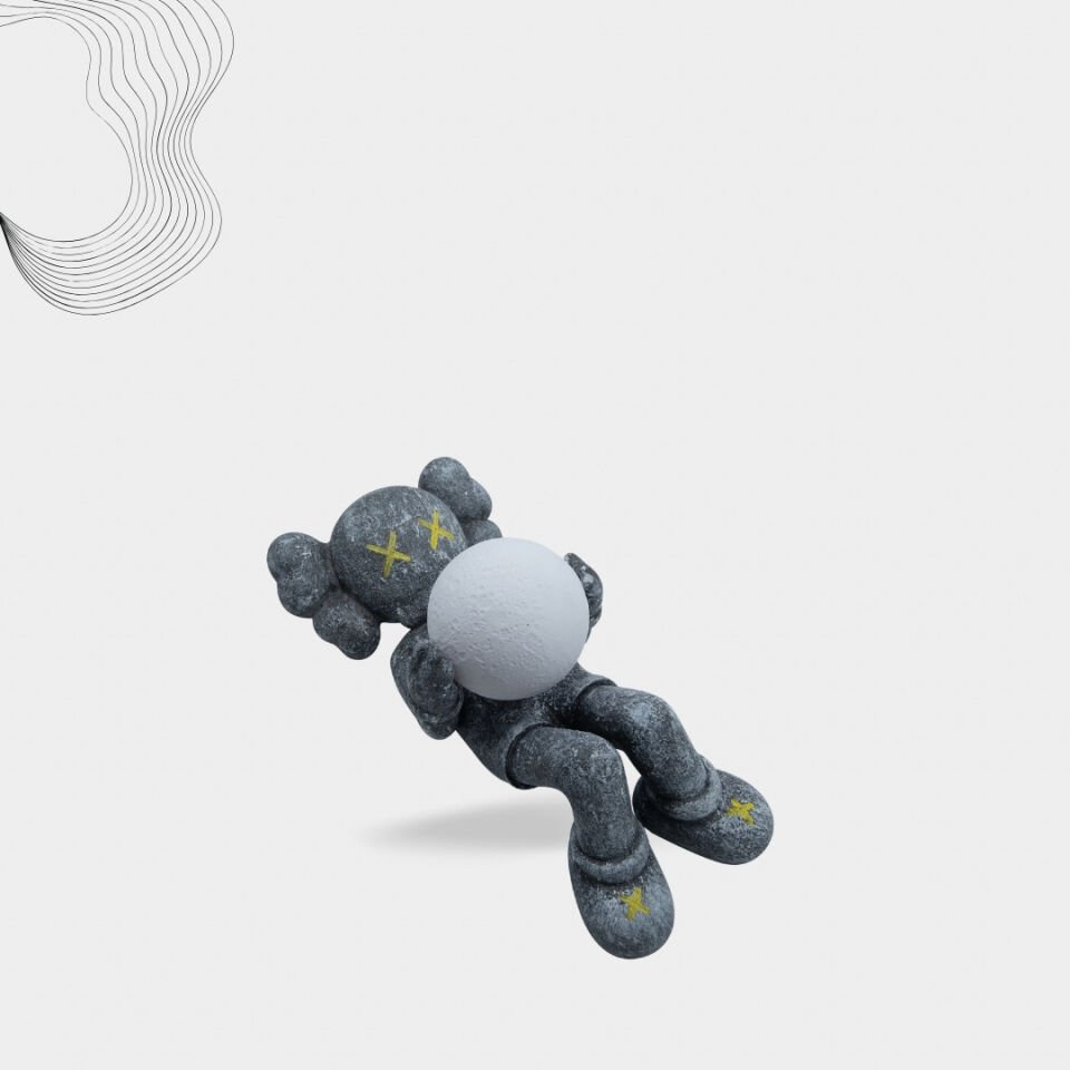 Figür Aydınlatma-Kaws Stilinden İlham Alan